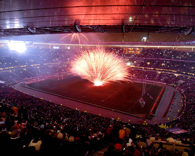 Ruggieri Pyrotechnie Événements Sportifs